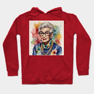 Iris Apfel Hoodie